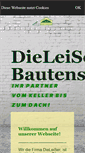 Mobile Screenshot of dieleiser.de